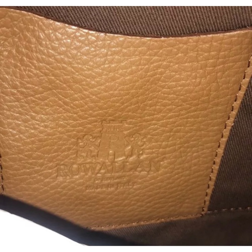 Rowallan Of Scotland Pebbled Italian Leather Purse - Picture 7 of 8
